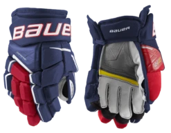 Bauer Supreme Ultrasonic Junior Hockey Gloves -Cheap Hockey Store 1058650 NVR
