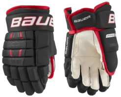 Bauer Pro Series Junior Hockey Gloves -Cheap Hockey Store 1058651 BKR