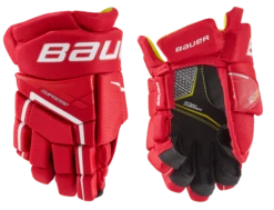 Bauer Supreme Ultrasonic Youth Hockey Gloves -Cheap Hockey Store 1058655 RED