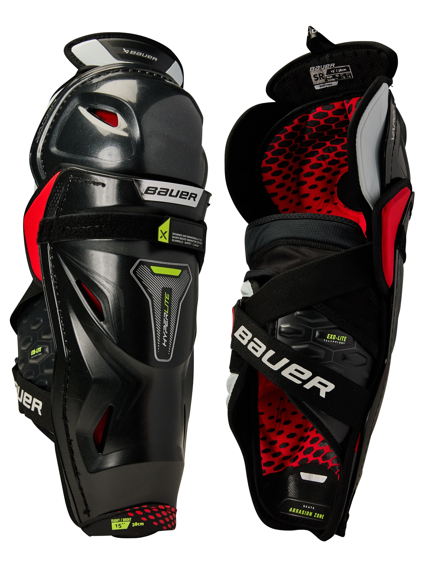 Bauer Vapor Hyperlite Senior Shin Guards 3 Bauer Vapor Hyperlite Senior Shin Guards