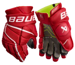Bauer Vapor 3X Pro Junior Hockey Gloves -Cheap Hockey Store 3XPRO JR PALM RED1