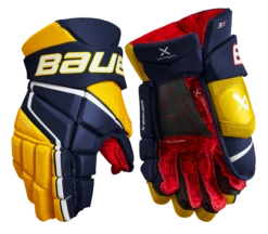 Bauer Vapor 3X Intermediate Hockey Gloves -Cheap Hockey Store 3X SR FRONT NVG2 ea878d27 c74b 4a13 8364 3d074546dd76
