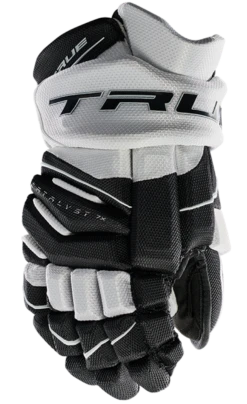 True Hockey True Catalyst 7X Junior Hockey Gloves -Cheap Hockey Store CT7xGlove Black White 1