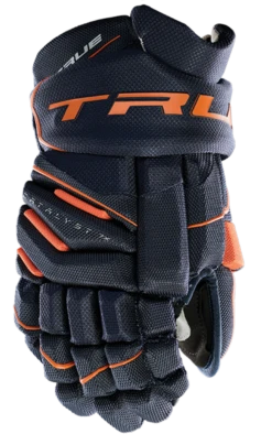 True Hockey True Catalyst 7X Junior Hockey Gloves -Cheap Hockey Store CT7xGlove Navy Orange 1