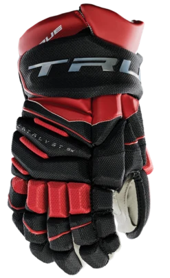 True Hockey True Catalyst 9X Junior Hockey Gloves -Cheap Hockey Store CT9xGlove Black Red 1