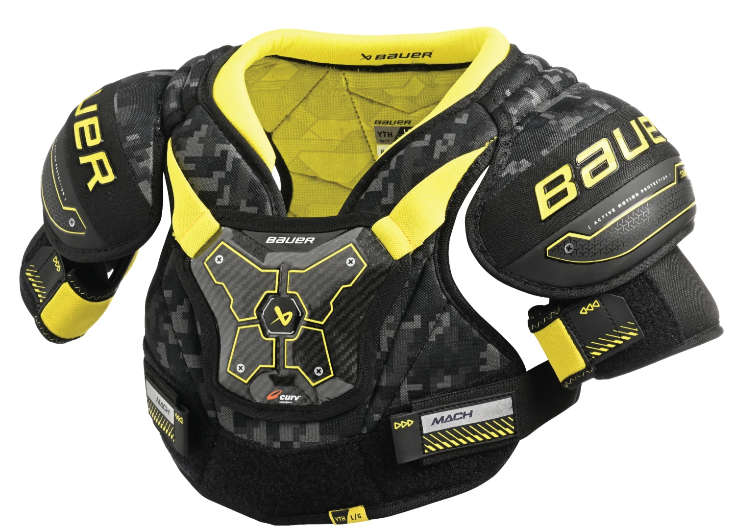 Bauer Supreme Mach Youth Shoulder Pads 3 Bauer Supreme Mach Youth Shoulder Pads